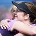 Ann Arbor Half Marathon runners embrace after finishing the race on Sunday, June 9. Daniel Brenner I AnnArbor.com